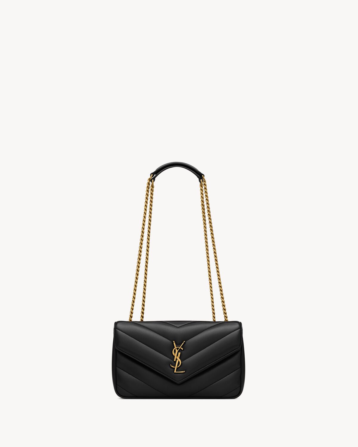 YSL LOULOU small in MATELASSÉ lambskin - Image 1